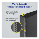 Avery® Durable View Binder With Durahinge And Slant Rings, 3 Rings, 1.5" Capacity, 11 X 8.5, Blue freeshipping - TVN Wholesale