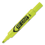 Avery® Hi-liter Desk-style Highlighters, Fluorescent Yellow Ink, Chisel Tip, Yellow-black Barrel, Dozen freeshipping - TVN Wholesale
