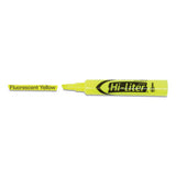 Avery® Hi-liter Desk-style Highlighters, Fluorescent Yellow Ink, Chisel Tip, Yellow-black Barrel, Dozen freeshipping - TVN Wholesale