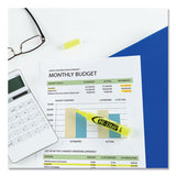 Avery® Hi-liter Desk-style Highlighters, Fluorescent Yellow Ink, Chisel Tip, Yellow-black Barrel, Dozen freeshipping - TVN Wholesale