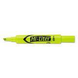Avery® Hi-liter Desk-style Highlighters, Fluorescent Blue Ink, Chisel Tip, Blue-black Barrel, Dozen freeshipping - TVN Wholesale