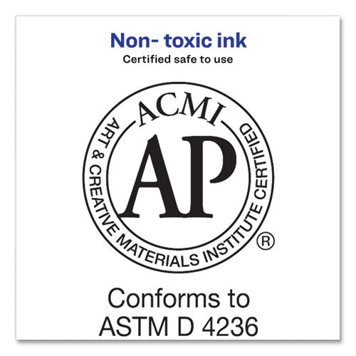 Avery® Hi-liter Desk-style Highlighters, Fluorescent Purple Ink, Chisel Tip, Purple-black Barrel, Dozen freeshipping - TVN Wholesale