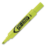 Avery® Hi-liter Desk-style Highlighters, Fluorescent Yellow Ink, Chisel Tip, Yellow-black Barrel, 200-box freeshipping - TVN Wholesale