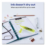 Avery® Hi-liter Desk-style Highlighters, Fluorescent Yellow Ink, Chisel Tip, Yellow-black Barrel, 200-box freeshipping - TVN Wholesale