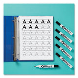 Avery® Marks A Lot Desk-style Dry Erase Marker, Broad Chisel Tip, Black, 200-box (24445) freeshipping - TVN Wholesale