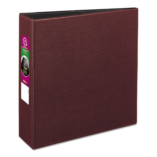 Avery® Durable Non-view Binder With Durahinge And Slant Rings, 3 Rings, 3" Capacity, 11 X 8.5, Burgundy freeshipping - TVN Wholesale