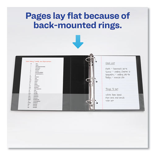Avery® Durable Non-view Binder With Durahinge And Slant Rings, 3 Rings, 3" Capacity, 11 X 8.5, Burgundy freeshipping - TVN Wholesale
