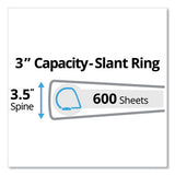 Avery® Durable Non-view Binder With Durahinge And Slant Rings, 3 Rings, 3" Capacity, 11 X 8.5, Burgundy freeshipping - TVN Wholesale