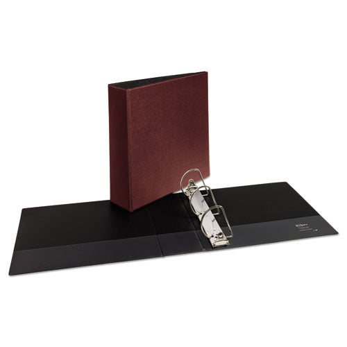 Avery® Durable Non-view Binder With Durahinge And Slant Rings, 3 Rings, 3" Capacity, 11 X 8.5, Burgundy freeshipping - TVN Wholesale