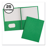 Avery® Two-pocket Folder, Prong Fastener, 0.5" Capacity, 11 X 8.5, Green, 25-box freeshipping - TVN Wholesale