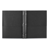 Avery® Two-pocket Folder, Prong Fastener, 0.5" Capacity, 11 X 8.5, Black, 25-box freeshipping - TVN Wholesale