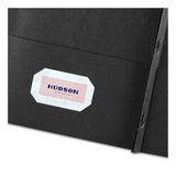 Avery® Two-pocket Folder, Prong Fastener, 0.5" Capacity, 11 X 8.5, Black, 25-box freeshipping - TVN Wholesale