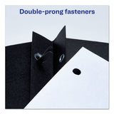 Avery® Two-pocket Folder, Prong Fastener, 0.5" Capacity, 11 X 8.5, Black, 25-box freeshipping - TVN Wholesale