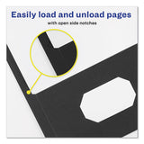 Avery® Two-pocket Folder, Prong Fastener, 0.5" Capacity, 11 X 8.5, Black, 25-box freeshipping - TVN Wholesale
