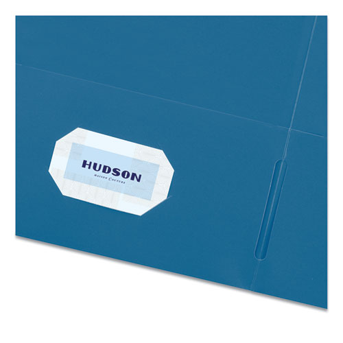 Avery® Two-pocket Folder, 40-sheet Capacity, 11 X 8.5, Light Blue, 25-box freeshipping - TVN Wholesale