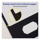 Avery® Two-pocket Folder, 40-sheet Capacity, 11 X 8.5, Black, 25-box freeshipping - TVN Wholesale