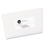 Avery® Ecofriendly Mailing Labels, Inkjet-laser Printers, 2 X 4, White, 10-sheet, 100 Sheets-pack freeshipping - TVN Wholesale