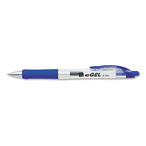 Avery® Egel Gel Pen, Retractable, Medium 0.7 Mm, Black Ink, Black Barrel freeshipping - TVN Wholesale