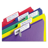 Avery® Extra-large Trueblock File Folder Labels With Sure Feed Technology, 0.94 X 3.44, White, 18-sheet, 25 Sheets-pack freeshipping - TVN Wholesale