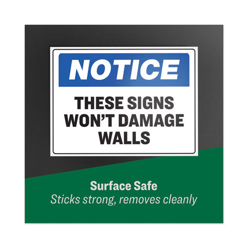Avery® Surface Safe Removable Label Safety Signs, Inkjet-laser Printers, 3.5 X 5, White, 4-sheet, 15 Sheets-pack freeshipping - TVN Wholesale