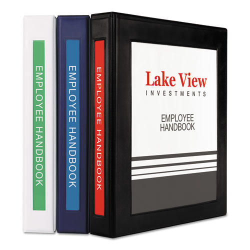 Avery® Framed View Heavy-duty Binders, 3 Rings, 3" Capacity, 11 X 8.5, Navy Blue freeshipping - TVN Wholesale