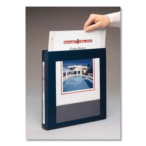 Avery® Framed View Heavy-duty Binders, 3 Rings, 1" Capacity, 11 X 8.5, Navy Blue freeshipping - TVN Wholesale