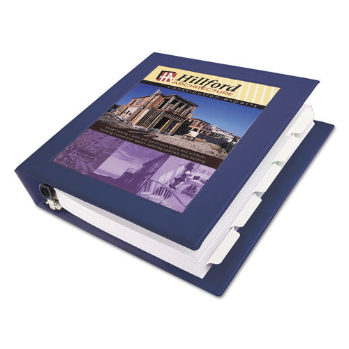 Avery® Framed View Heavy-duty Binders, 3 Rings, 1.5" Capacity, 11 X 8.5, Navy Blue freeshipping - TVN Wholesale