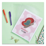 Avery® Clear Plastic Sleeves, Letter Size, Clear, 12-pack freeshipping - TVN Wholesale