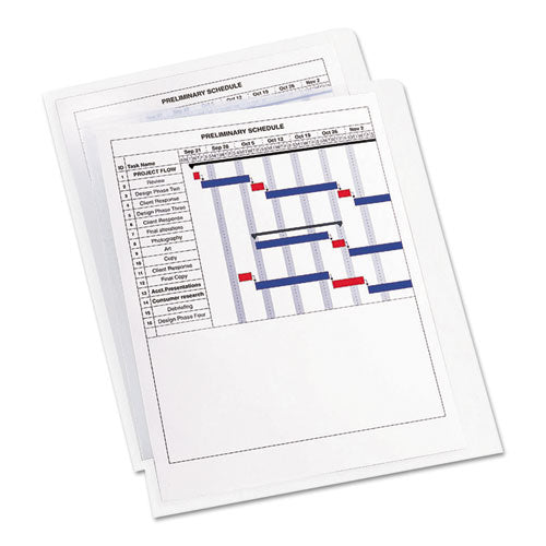 Avery® Heavy-duty Plastic Sleeves, Letter Size, Clear, 12-pack freeshipping - TVN Wholesale