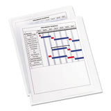 Avery® Heavy-duty Plastic Sleeves, Letter Size, Clear, 12-pack freeshipping - TVN Wholesale