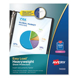 Avery® Top-load Poly Sheet Protectors, Heavy Gauge, Letter, Diamond Clear, 100-box freeshipping - TVN Wholesale
