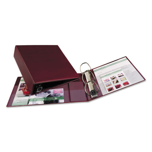 Avery® Heavy-duty Non-view Binder With Durahinge And Locking One Touch Ezd Rings, 3 Rings, 3" Capacity, 11 X 8.5, Maroon freeshipping - TVN Wholesale