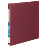 Avery® Heavy-duty Non-view Binder With Durahinge, Three Locking One Touch Ezd Rings And Thumb Notch, 5" Capacity, 11 X 8.5, Maroon freeshipping - TVN Wholesale