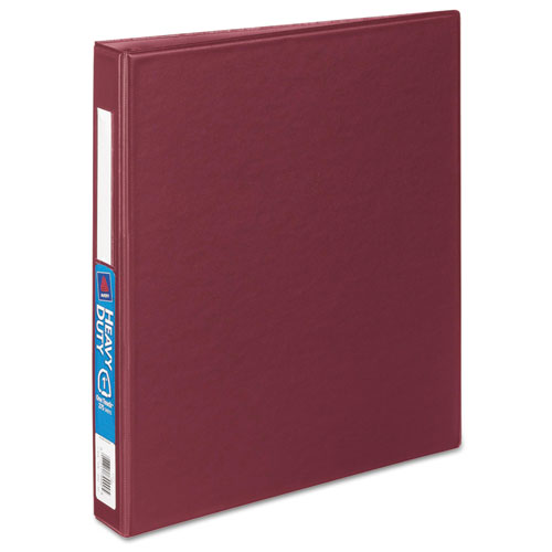 Avery® Heavy-duty Non-view Binder With Durahinge, Locking One Touch Ezd Rings And Thumb Notch, 3 Rings, 5" Capacity, 11 X 8.5, Red freeshipping - TVN Wholesale
