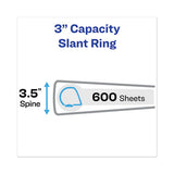 Avery® Heavy-duty View Binder With Durahinge And Locking One Touch Ezd Rings, 3 Rings, 3" Capacity, 11 X 8.5, Black freeshipping - TVN Wholesale