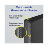 Avery® Heavy-duty View Binder With Durahinge And One Touch Ezd Rings, 3 Rings, 1.5" Capacity, 11 X 8.5, Black freeshipping - TVN Wholesale