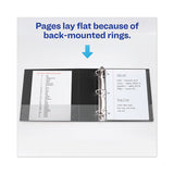 Avery® Heavy-duty View Binder With Durahinge And One Touch Ezd Rings, 3 Rings, 1.5" Capacity, 11 X 8.5, Black freeshipping - TVN Wholesale