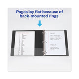 Avery® Heavy-duty View Binder With Durahinge And One Touch Ezd Rings, 3 Rings, 1.5" Capacity, 11 X 8.5, Purple freeshipping - TVN Wholesale