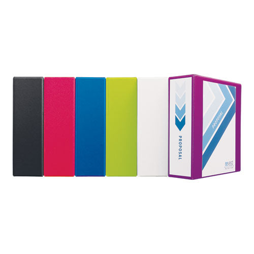 Avery® Heavy-duty View Binder With Durahinge And One Touch Ezd Rings, 3 Rings, 2" Capacity, 11 X 8.5, Purple freeshipping - TVN Wholesale