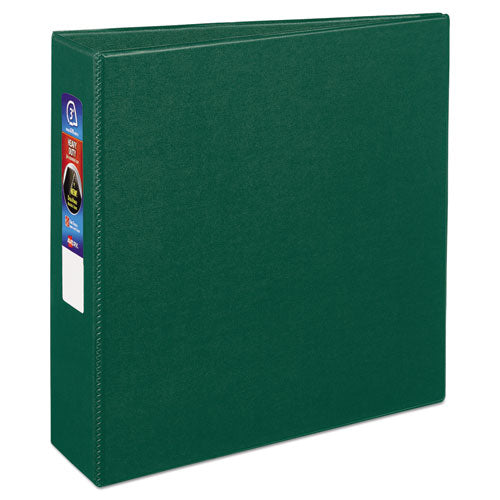 Avery® Heavy-duty Non-view Binder With Durahinge And Locking One Touch Ezd Rings, 3 Rings, 3" Capacity, 11 X 8.5, Green freeshipping - TVN Wholesale