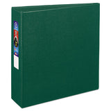 Avery® Heavy-duty Non-view Binder With Durahinge And Locking One Touch Ezd Rings, 3 Rings, 3" Capacity, 11 X 8.5, Green freeshipping - TVN Wholesale