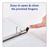 Avery® Heavy-duty Non Stick View Binder With Durahinge And Slant Rings, 3 Rings, 3" Capacity, 11 X 8.5, White, 2-pack freeshipping - TVN Wholesale