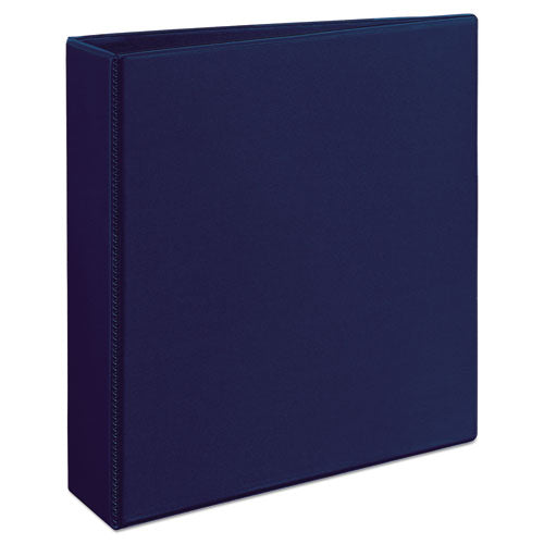 Avery® Heavy-duty View Binder With Durahinge And One Touch Ezd Rings, 3 Rings, 2" Capacity, 11 X 8.5, Navy Blue freeshipping - TVN Wholesale