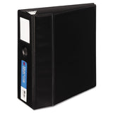 Avery® Heavy-duty Non-view Binder, Durahinge, Three Locking One Touch Ezd Rings, Spine Label, Thumb Notch, 5" Cap, 11 X 8.5, Black freeshipping - TVN Wholesale