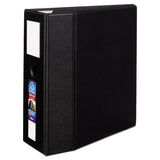 Avery® Heavy-duty Non-view Binder, Durahinge, Three Locking One Touch Ezd Rings, Spine Label, Thumb Notch, 5" Cap, 11 X 8.5, Black freeshipping - TVN Wholesale