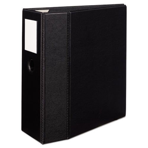 Avery® Heavy-duty Non-view Binder, Durahinge, Three Locking One Touch Ezd Rings, Spine Label, Thumb Notch, 5" Cap, 11 X 8.5, Black freeshipping - TVN Wholesale