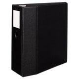 Avery® Heavy-duty Non-view Binder, Durahinge, Three Locking One Touch Ezd Rings, Spine Label, Thumb Notch, 5" Cap, 11 X 8.5, Black freeshipping - TVN Wholesale