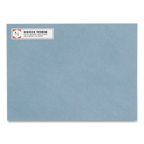 Avery® Easy Peel White Address Labels W- Sure Feed Technology, Inkjet Printers, 0.5 X 1.75, White, 80-sheet, 25 Sheets-pack freeshipping - TVN Wholesale