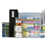 Avery® Easy Peel White Address Labels W- Sure Feed Technology, Inkjet Printers, 0.5 X 1.75, White, 80-sheet, 25 Sheets-pack freeshipping - TVN Wholesale