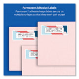Avery® Easy Peel White Address Labels W- Sure Feed Technology, Inkjet Printers, 0.5 X 1.75, White, 80-sheet, 25 Sheets-pack freeshipping - TVN Wholesale